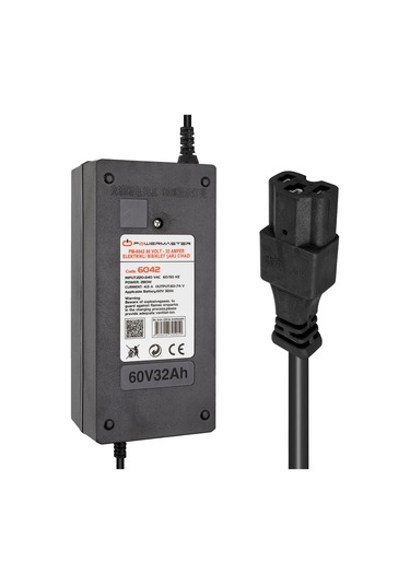 Powermaster 60 Volt 32 Amper Elektrikli Bisiklet Scooter Şarj Cihazı Aleti Pm-6042