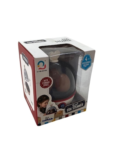 Yumurta Haşlama Makinesi Egg Steamer Sesli Işıklı 3 Yumurtalı Eğitici Evcilik Oyuncağı