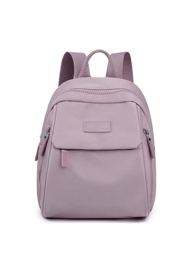 Katı Şeker Rengi Sırt Çantası Moda Hafif Su Geçirmez Sırt Çantası Wine Red Çok Renkli