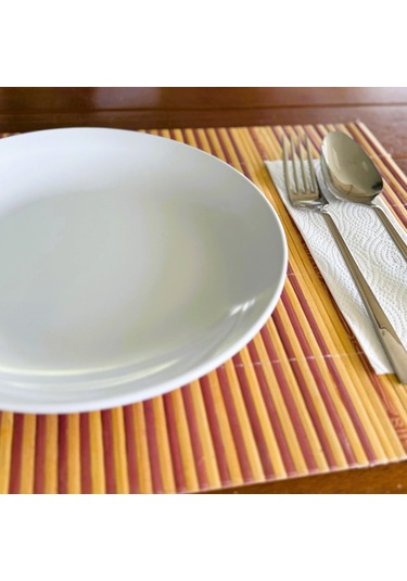 Alezy 587 Göreme Melamin Termostar Ent Servis Tabak 23 Cm Beyaz