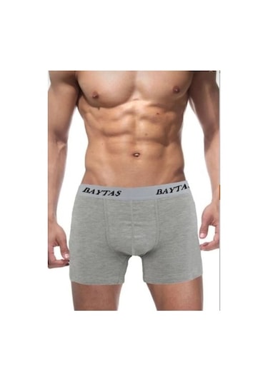 Baytaş Erkek Likralı Boxer 10'Lu