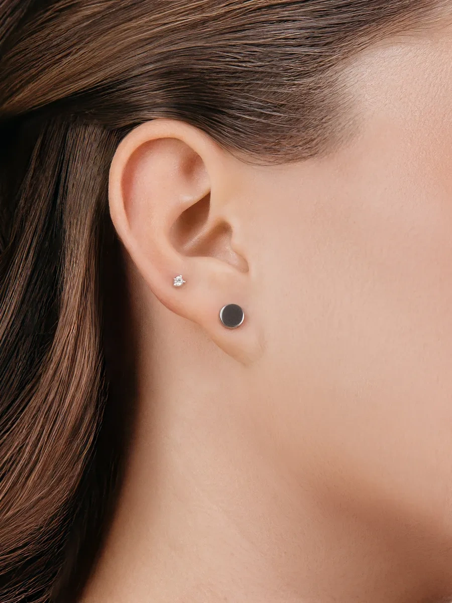 925 Lıght İkinci Delme İçin Gümüş Karanfil Küpe 91244481 Diğer