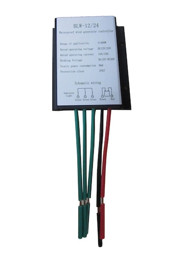 Symbee 400w 12v/24v Otomatik Rüzgar Türbini Kontrol Cihazı - Yüksek Verimli, Su Geçirmez, Uzun Ömürlü