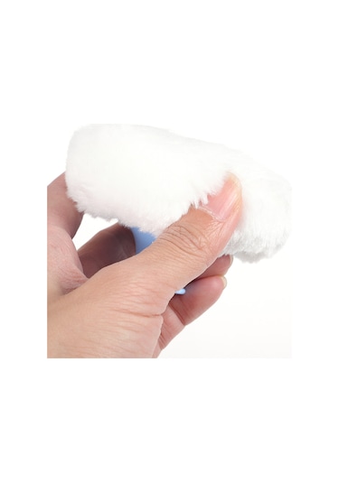 Lemestar Bebekler İçin Pratik Toz Pudra Kutusu Ve Yumuşak Pudra Pufu Seti - Mavi