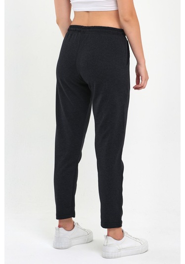 3'lü Kadın Lacivert Klasik Cepli Eşofman Altı Siyah - Lacivert - Antrasit