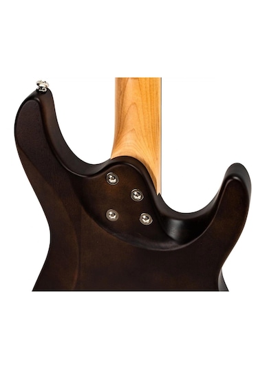 New Orleans Fts240 Mat Koyu Kahve Solak Elektro Perdesiz Gitar