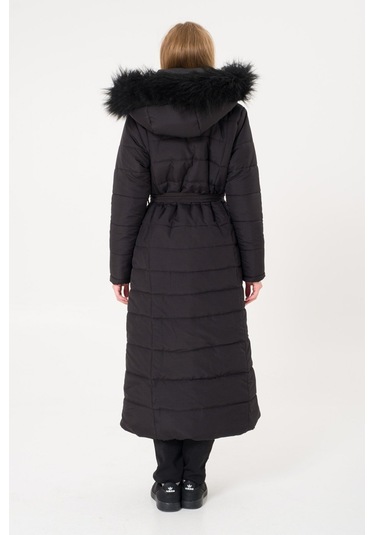Barbora Günlük Kışlık Tam Boy Şişme Kadın Mont Bt180S