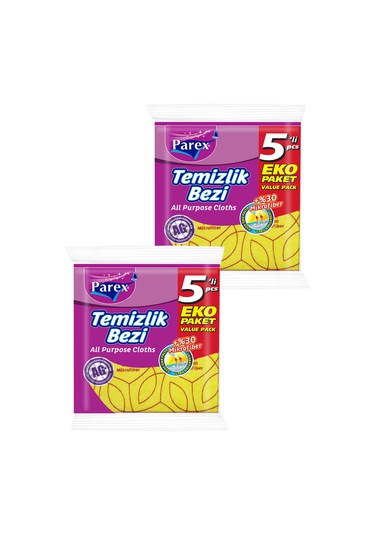 Temizlik Bezi 5'li Paket 34 X 35 Cm İkili Paket Diğer