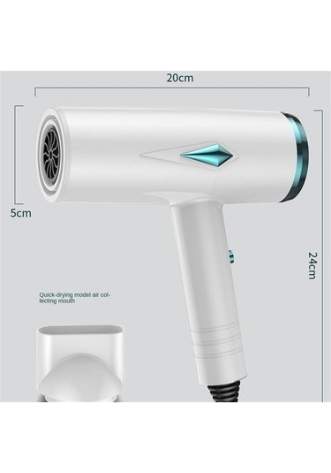 Joyhub 1200w Plastik Saç Kurutucu, Güçlü Rüzgar Taşınabilir Yüksek Güç Sabit Sıcaklık Saç Üfleyici Ynxf2q