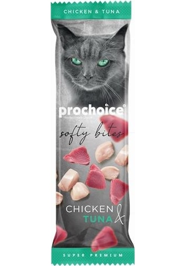 Prochoice Softy Bites Chicken & Tuna Kediler İçin Yumuşak Atıştırmalık 10 Gr