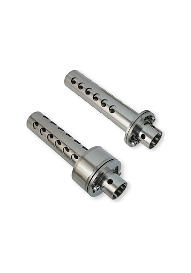 Hightower 1 Adet 48mm Evrensel Motor Egzoz Boru Aksesuarları Modifikasyon Parçaları