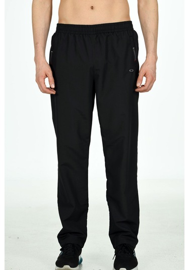 Enrico Ferry Siyah Erkek Mıcropoly Kumaş Eşofman Altı Edy2401s Siyah