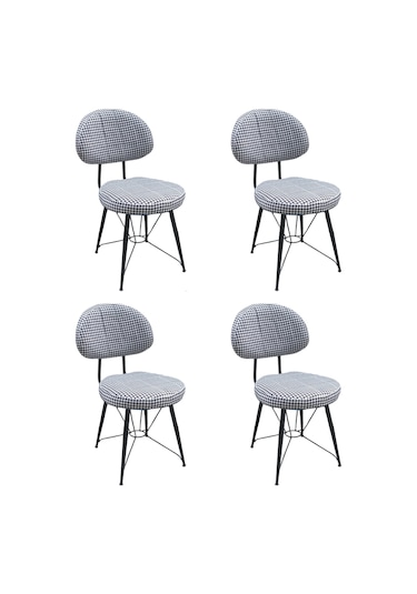 Mutfak Sandalyesi Cafe Sandalyesi Bahçe Sandalyesi 4 Adet