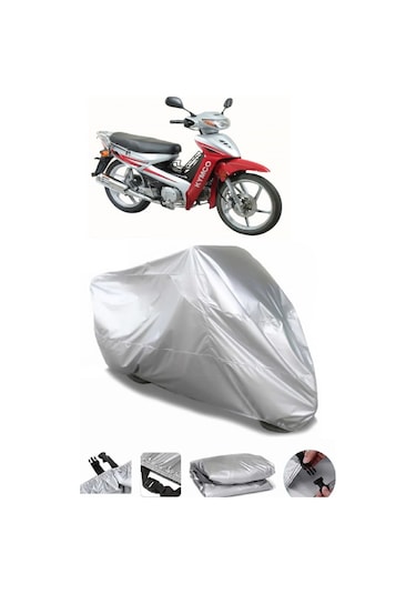 Kymco Aktiv 110 Su Geçirmez Motosiklet Brandası Premium Kalite Kumaş