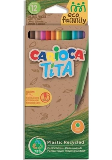 Carioca Tita Eco Family Kuru Boya 12'li