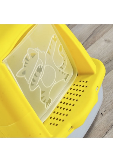 Renetic Kapalı Kedi Tuvaleti + Kürek