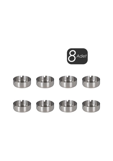 Porsima Etn-015 8 li Küllük 1,2 ml Kalınlık Metal Küllük