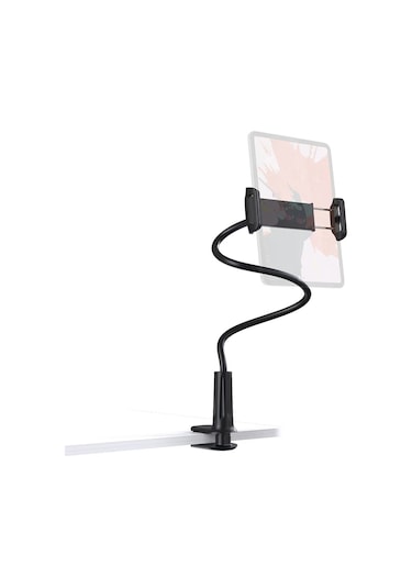 Juo 90 Cm Akrobat Esnek Tablet Ve Telefon Tutucu Stand Siyah Siyah