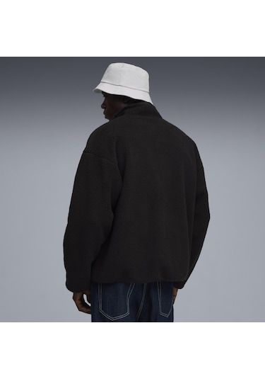 Puma Reversible Sherpa Jacket Erkek Yetişkin Ceket Siyah