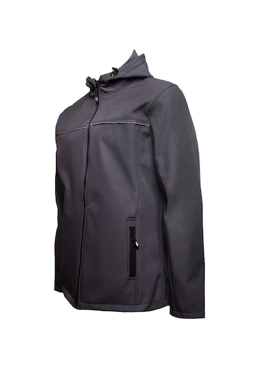 Softshell Kapşonlu Mont 001