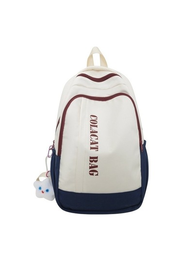 Relaxed Ortaokul Öğrencileri Lise Öğrencileri Ilkokul Öğrencileri Için Okul Için Stil Okul Çantası -kırmızı