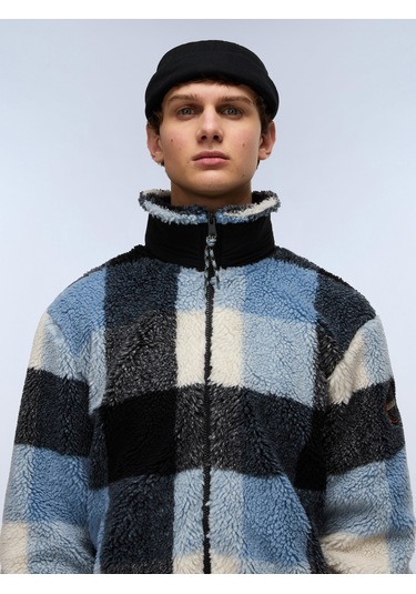 Napapijri T-montepiana Erkek Polar Ceket-30444 Lacivert