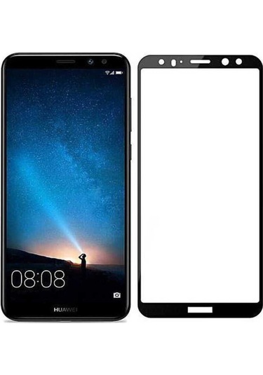 Huawei Mate 10 Lite Uyumlu Davin 5d Cam Frm Ekran Koruyucu