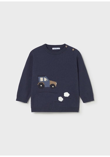 Mayoral Lacivert Erkek Bebek Kazak 2343 Mavi