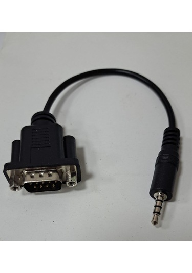 Powermaster 9 Pin Rs232 Erkek 3.5 Mm Stereo Erkek 3 Boğumlu Jack Kablo