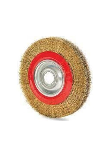 Dairesel Saçaklı Fırça Sd-150 Tel Fırça Yuvarlak Çapı:150mm