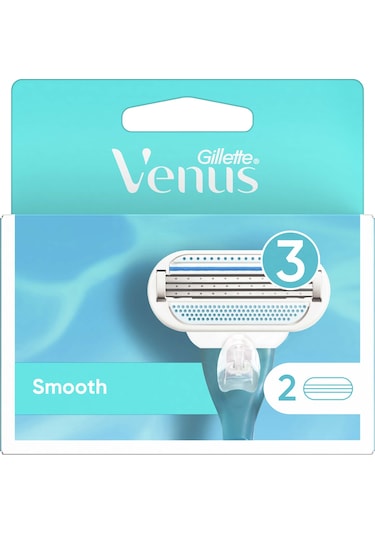 Gillette Venus Smooth Yedek Başlık 2'li