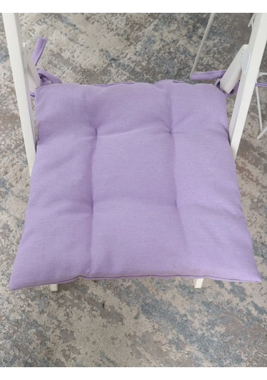 Pufiprofi Kare Sandalyeye Yastık 40x40, 2 Parçalı Takım. 243891862 Lavanta