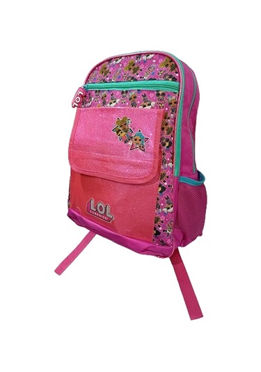 Lol Lisanslı Kaliteli Sırt Çantası İlkokul Pembe -2
