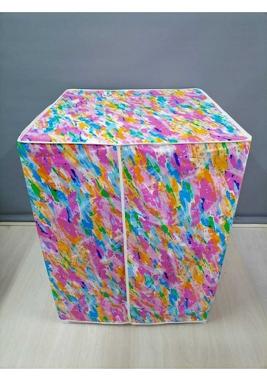 Çamaşır Makinesi Örtüsü Beyaz