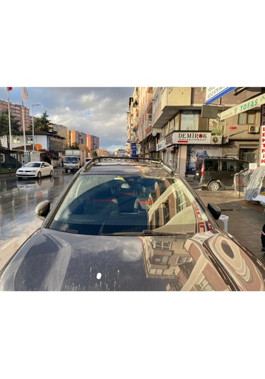 Kilitli Ara Atkı Cross Bar Tavan Ara Barı Gri