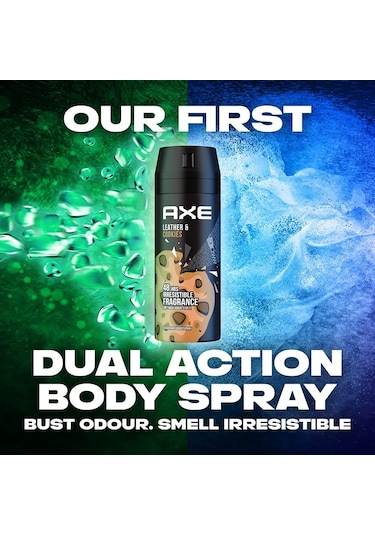 Axe Leather Cookies Erkek Sprey Deodorant 150 ML x 3