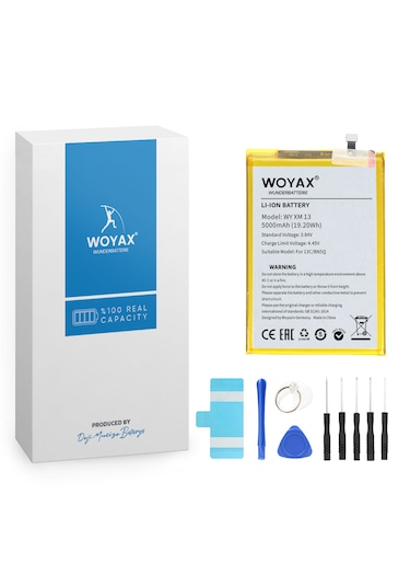 Woyax By Deji Xiaomi Redmi 13c Uyumlu Premium Batarya / Bn5q