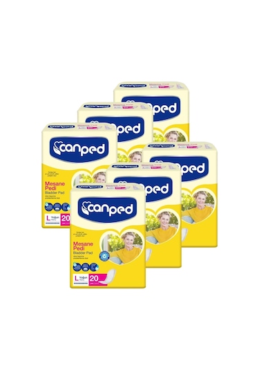 Canped Mesane Pedi Yoğun L 6 x 20'li