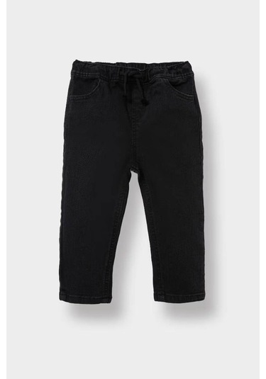 Defacto Beli Lastikli Antrasit Erkek Bebek Jean Pantolon D2520a5/nm36 Antrasit