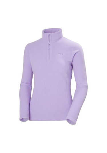 Helly Hansen Slope Fleece Kadın Yarım Fermuar Polar Mor Hh..15001.hha.699 001