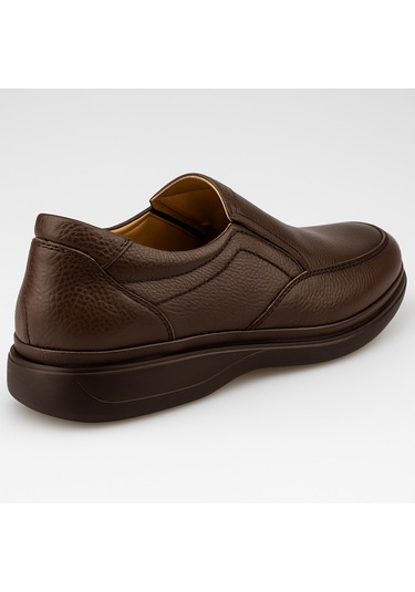 Growish Gr0375 Hakiki Deri Hafif Poli Taban Rahat Günlük Ayak Sağlığına Uygun Erkek Ayakkabı Koyu Kahverengi Growish Gr0375 Hakiki Deri Hafif Poli Taban Rahat Günlük Ayak Sağlığına Uygun Erkek Ayakkabı Koyu Kahverengi