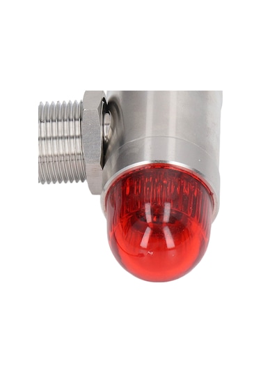 Yaozixa Dc24v Aydınlatmalı Sesli Alarm, 304 Paslanmaz Çelik, Patlama Engellli, G3/4 Bağlantı, Su Ve Korozyon Dayanıklı, 100 Db Penetrasyon