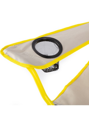 Eco Ergonomik Katlanır Kamp Sandalyesi Krem