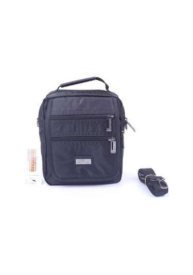 Seventeen 900 Siyah Erkek Orta Kapaklı El Ve Omuz Çantası