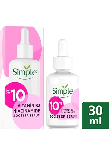 Simple %10 Vitamin B3 Niacinamide Booster Serum 2 x 30 ML