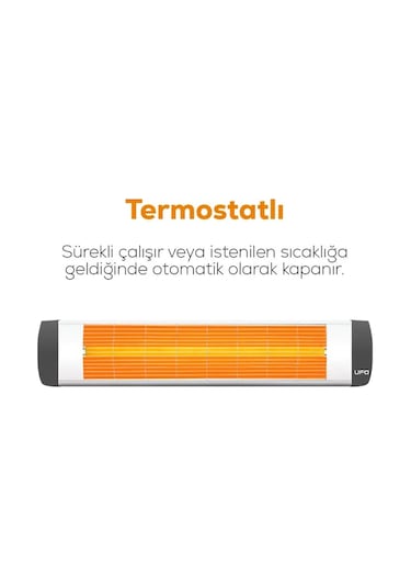 Ufo City CT-23 2300 W Duvar Tipi Infrared Isıtıcı