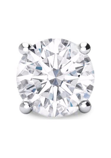 Gümüş Tektaş Erkek Küpesi Sle0030 Altınsepeti