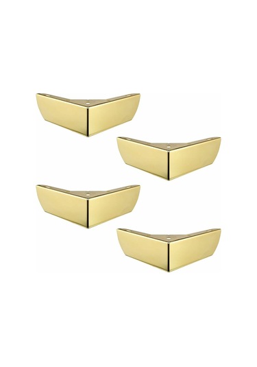 Mufunye Dıy Mutfak Mobilyası Bacaklar Bacaklar Sehpa Dolapları Yatak Kanepe Güçlü Altın Metal Masa Sandalye Bacak Sessiz Kaymaz