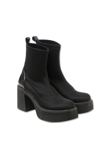 Bot Kadın  GTN-120600 John May Sıyah Streç Siyah