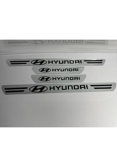 Hyundai Grubu İle Uyumlu Kapı Eşiği Koruyucu 4'lü Set